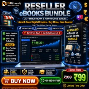 2K+ Reseller Hindi eBooks & Audio Books Bundle